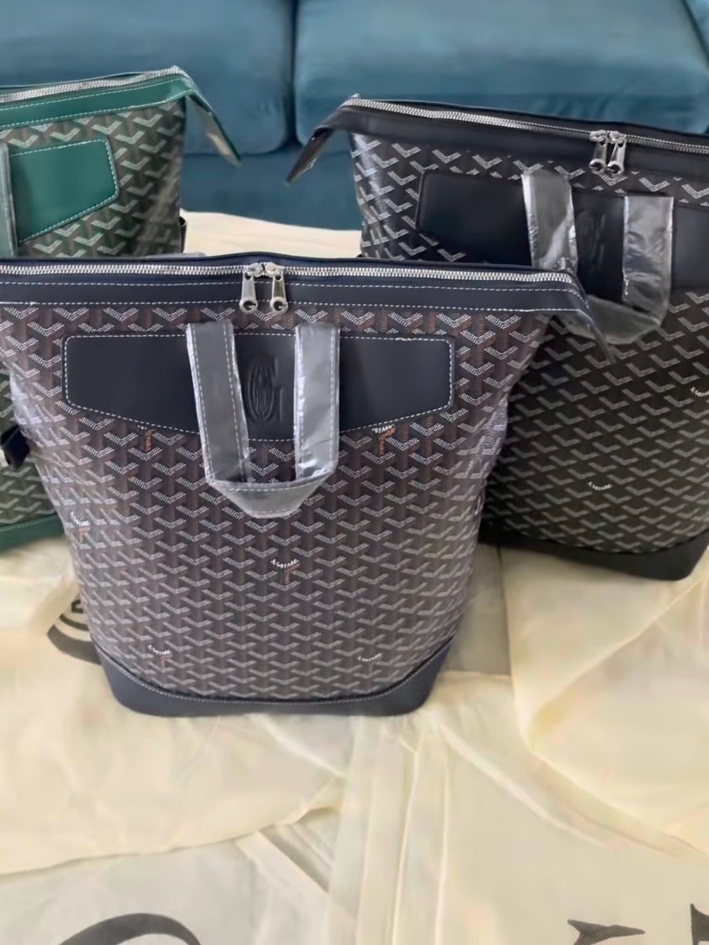 Luxury Patterned Tote Bag/ back pack